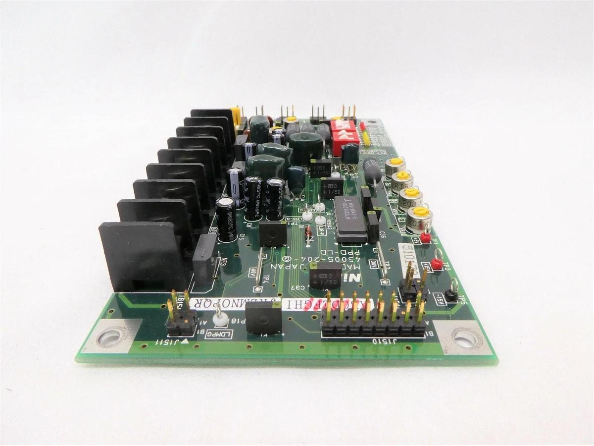 Used Nikon 4S005-204-Ⓖ PPD-LD PCB NSR-S204B Step-and-Repeat System Working Spare