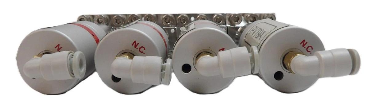 Fujikin FPR-NSDT-21-6.35UGC Metal Diaphragm Valve Reseller Lot of 4 New
