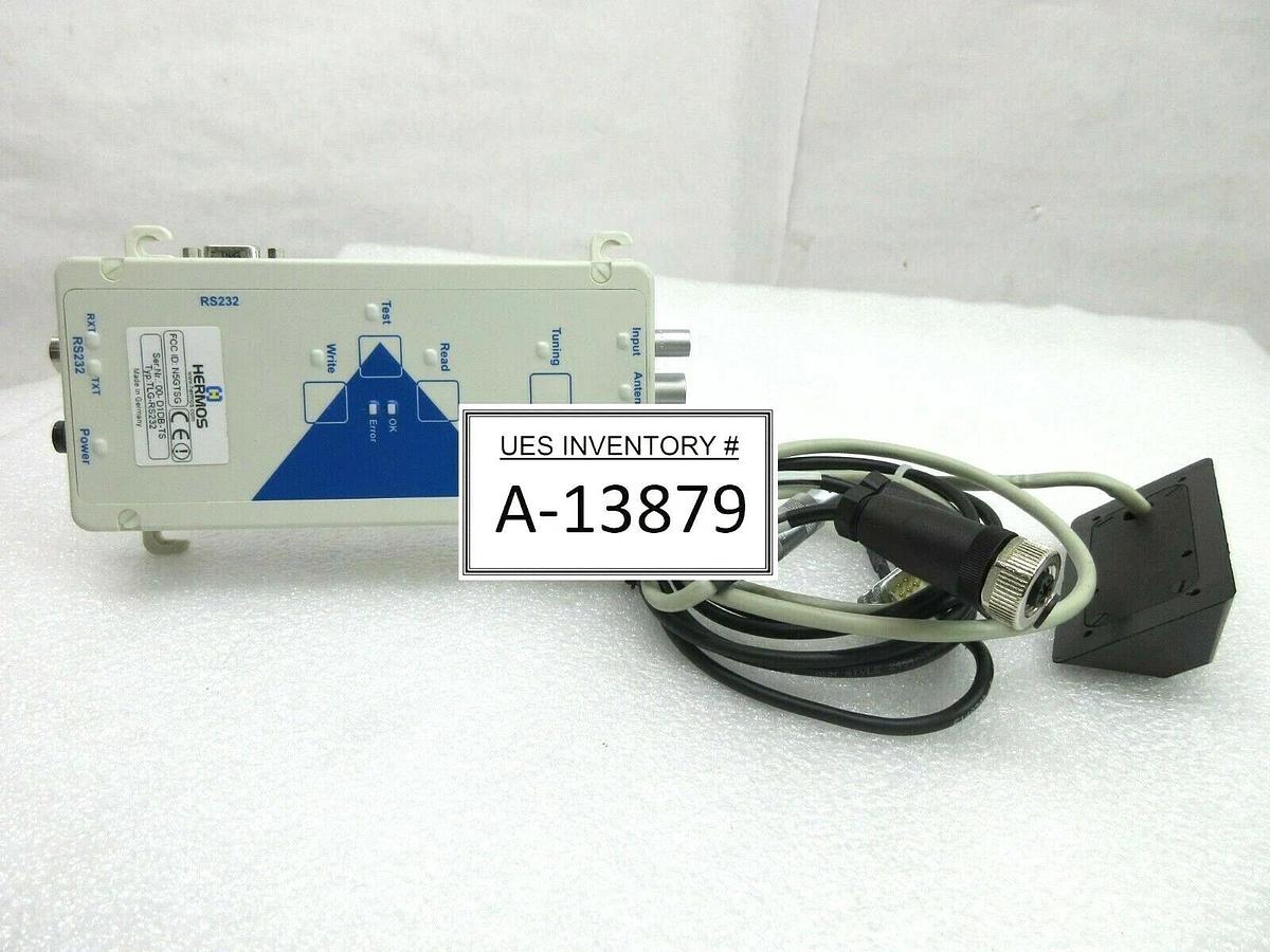 Used Hermos TLG-I1-1000-S0-00EB Transponder Set with Antenna ANT-ID2-INFIXR6M Spare