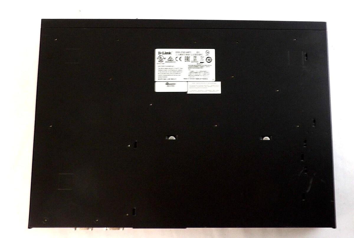 Used D-Link DGS-3120-24PC 24-Port Ethernet Switch xStack AMAT 0190-44256 Working