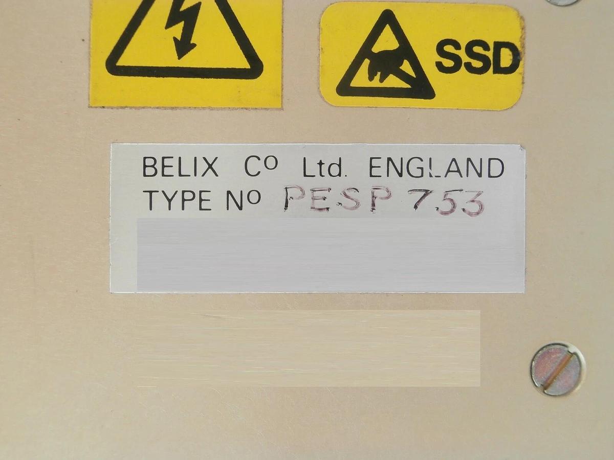 Used Belix PESP 753 Bias Power Supply Working Surplus