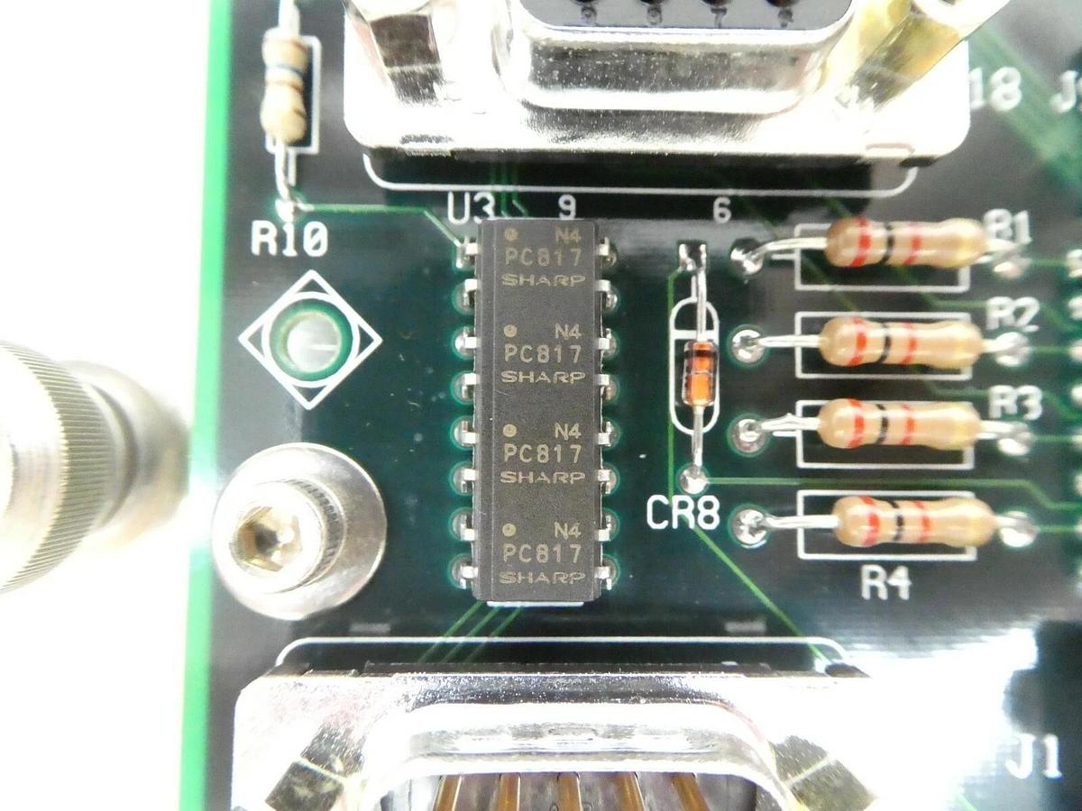 Used Novellus Systems 03-130015-00 Robot Interface PCB Assembly 02-140605-00 Working
