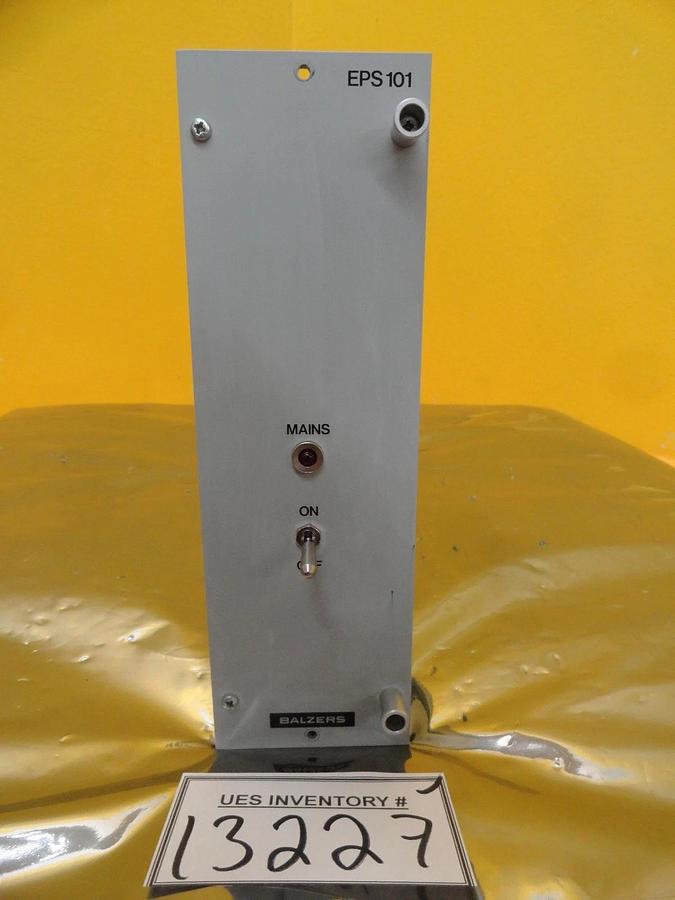 Used Balzers BG M29 000 Power Supply PCB Card EPS 101 EPS101 Used Working