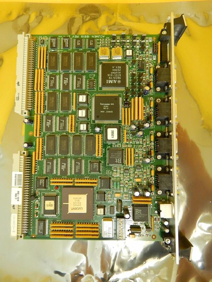 Used Acumen 200-1019 Camera VMEVC PCB Card 10019 TEL 3281-000124-11 P-8 Working Spare