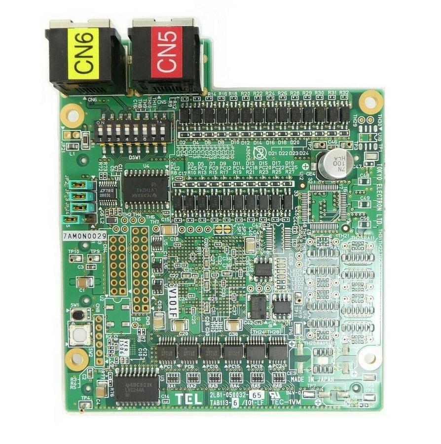 Used TEL Tokyo Electron 2L81-050032-65 Network PCB TAB113-1/I01-LF Working Surplus