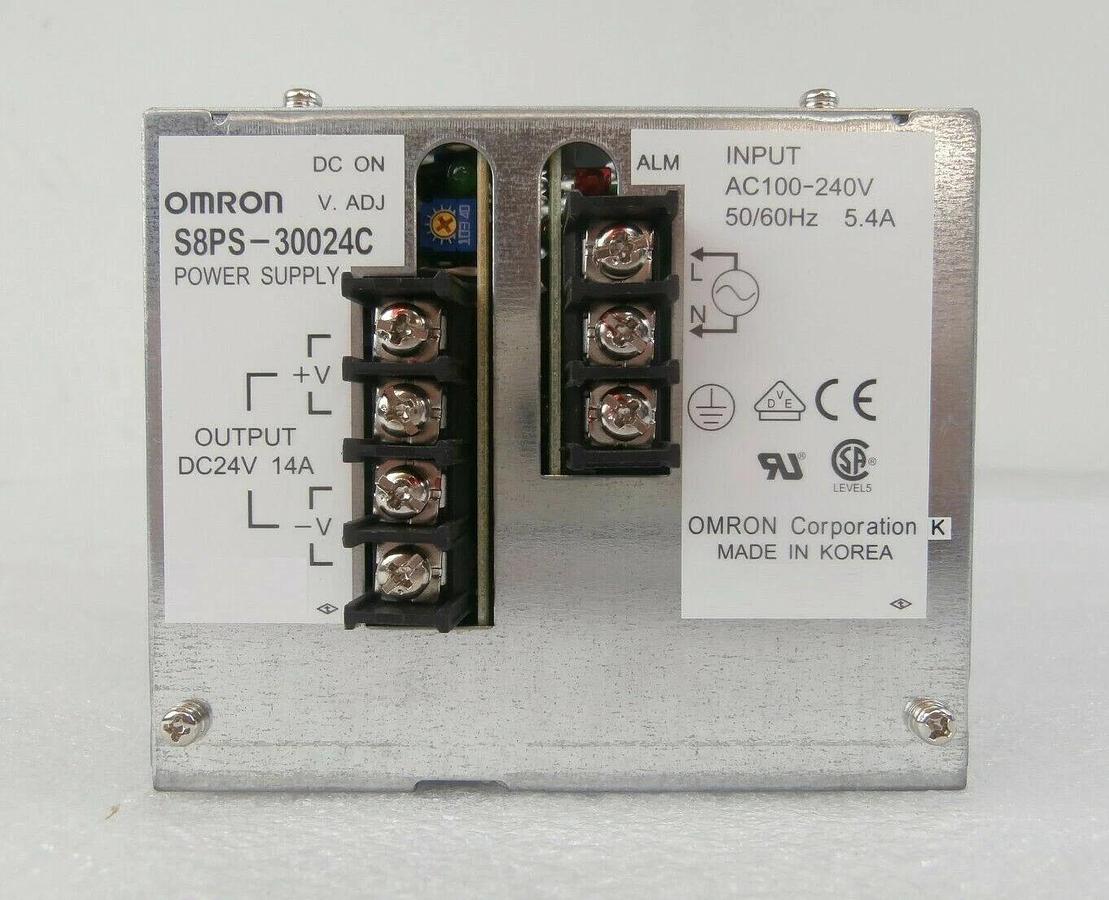 Used Omron S8PS-30024C Power Supply Reseller Lot of 2 Working Surplus