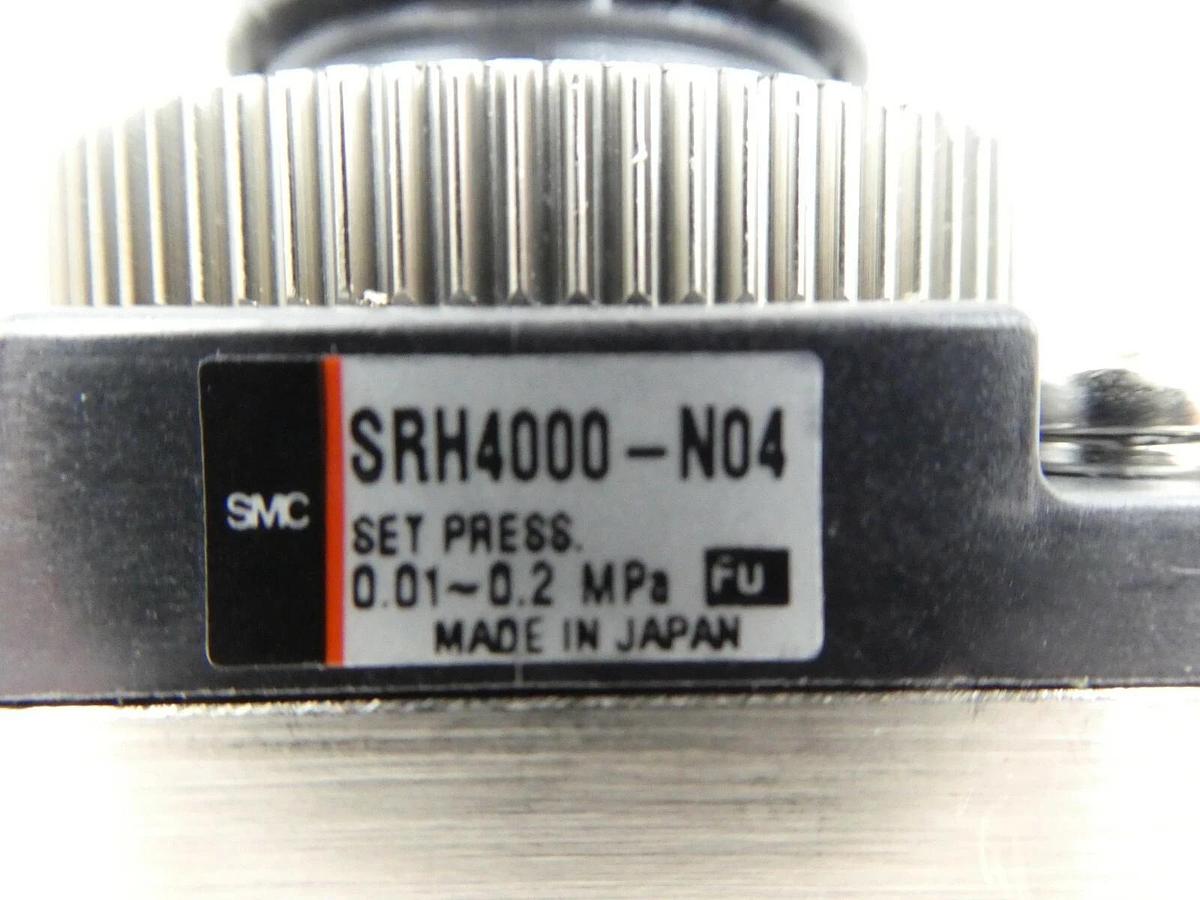 SMC SRH4000-N04 Stainless Steel Regulator SR SS New Surplus