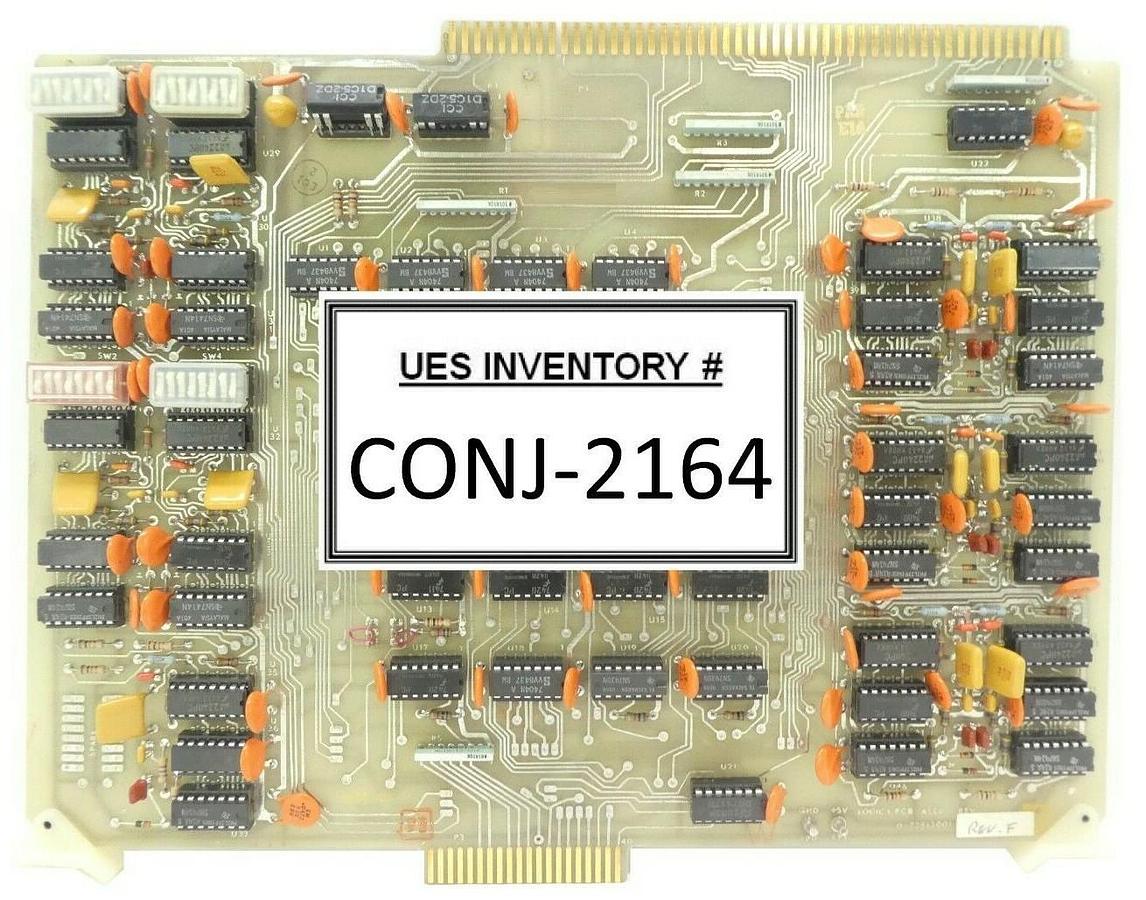 Used Varian Semiconductor VSEA D-F3513001 PCB Card LOGIC1 Rev. F Working Surplus