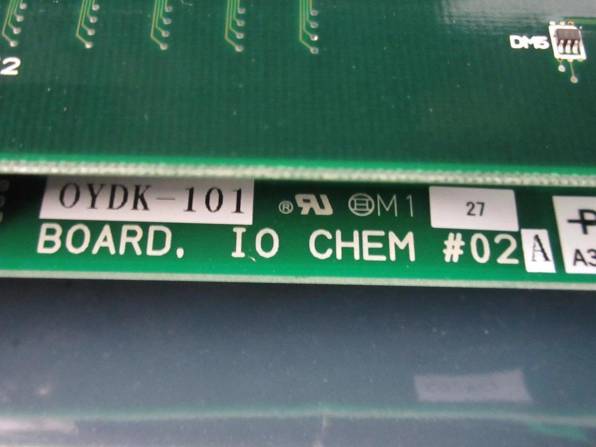 Used TEL Tokyo Electron OYDK-101 IO CHEM #02 PCB Board OYDK-062 Lithius Working