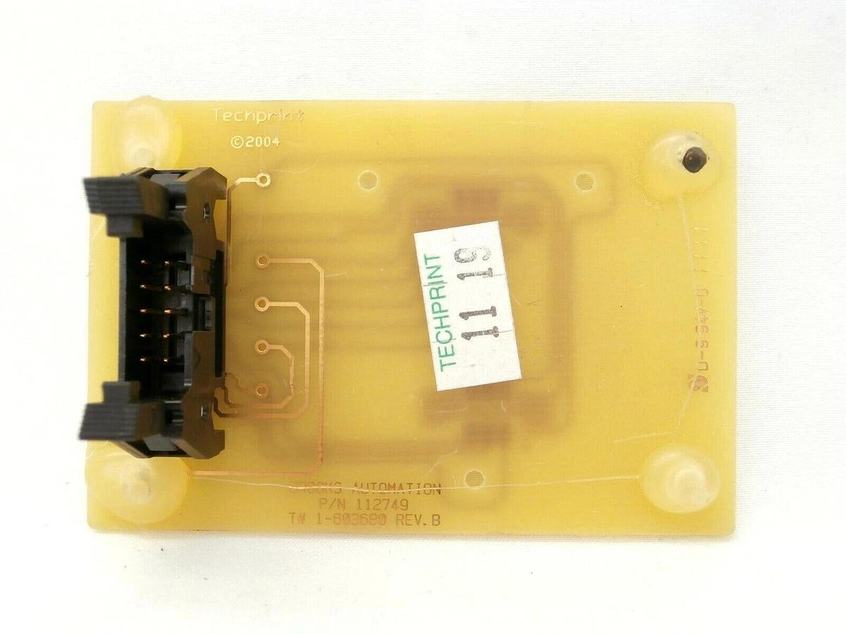 Used Techprint 1-603680 LED Board PCB Brooks 112749 Load Port VISION Working Surplus