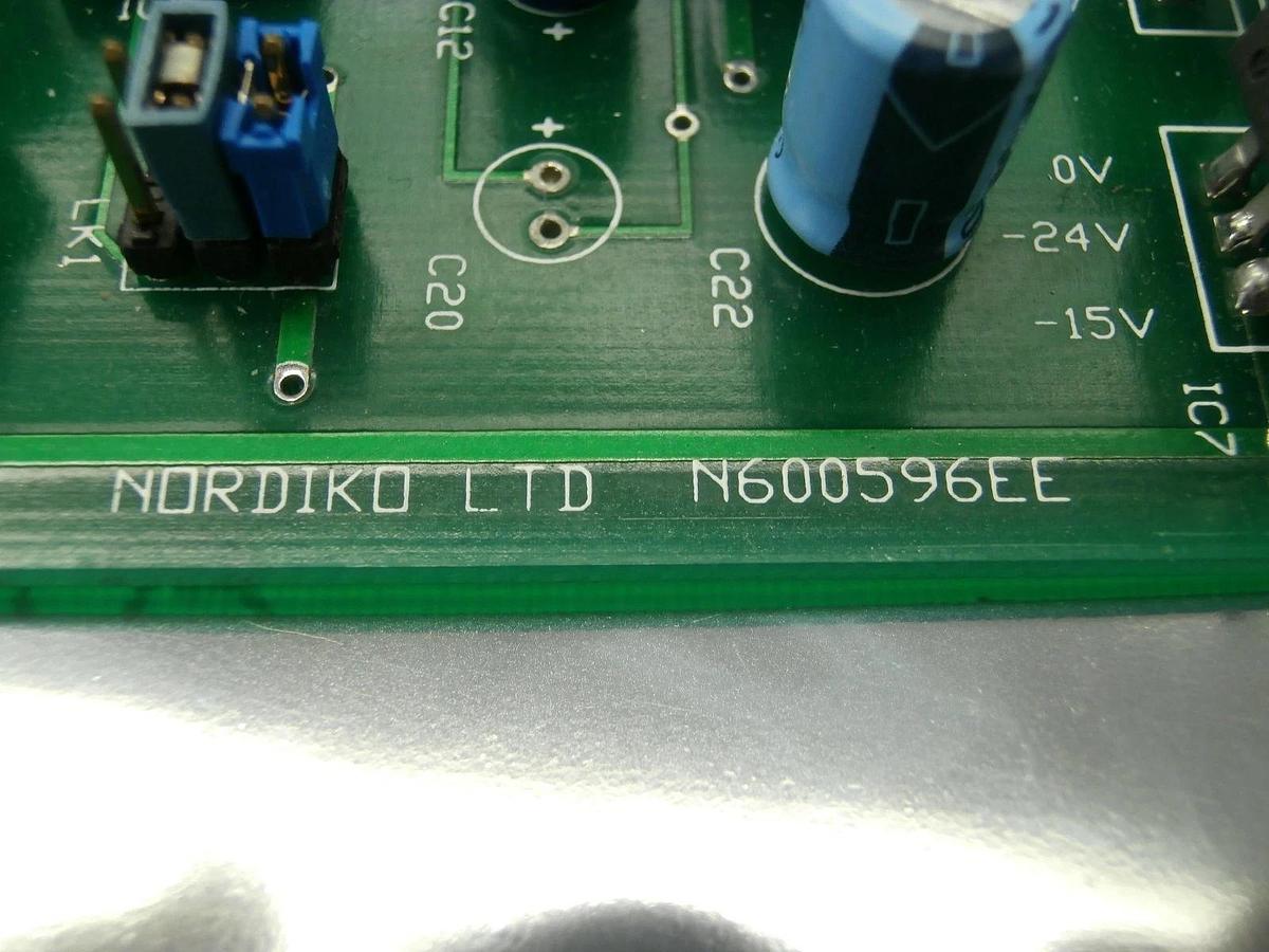 Used Nordiko Technical Services N600596EE Processor PCB Card TLTD-2 9550 Used Working