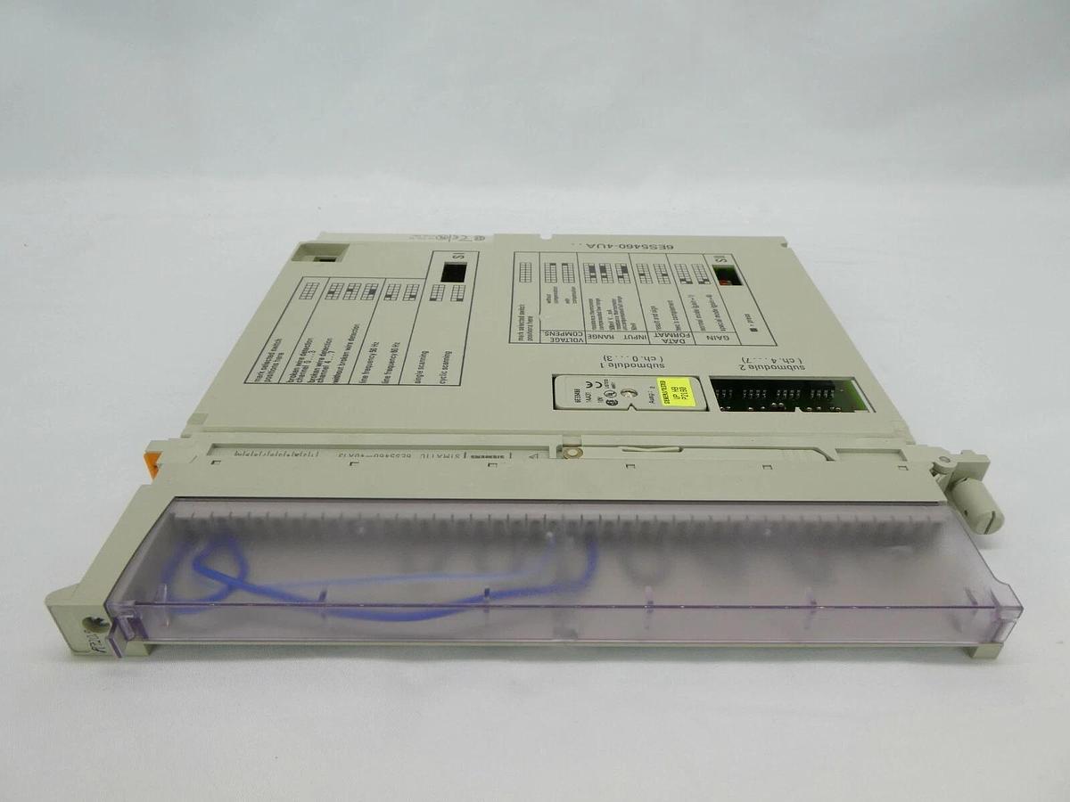 Used Siemens 6ES5460-4UA13 Analog Input PCB Card SIMATIC VP H9 Balzers Unaxis Working