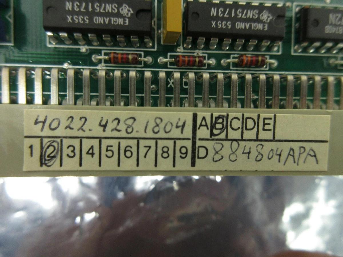 Used ASML 4022.428.1804 Prealignment Unit PAS 5000/2500 Wafer Stepper Used Working