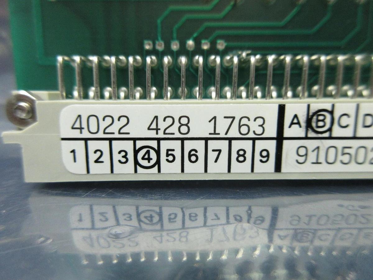 Used ASML 4022.428.1763 Relay PCB Card ASML PAS 5000/2500 Wafer Stepper Used Working