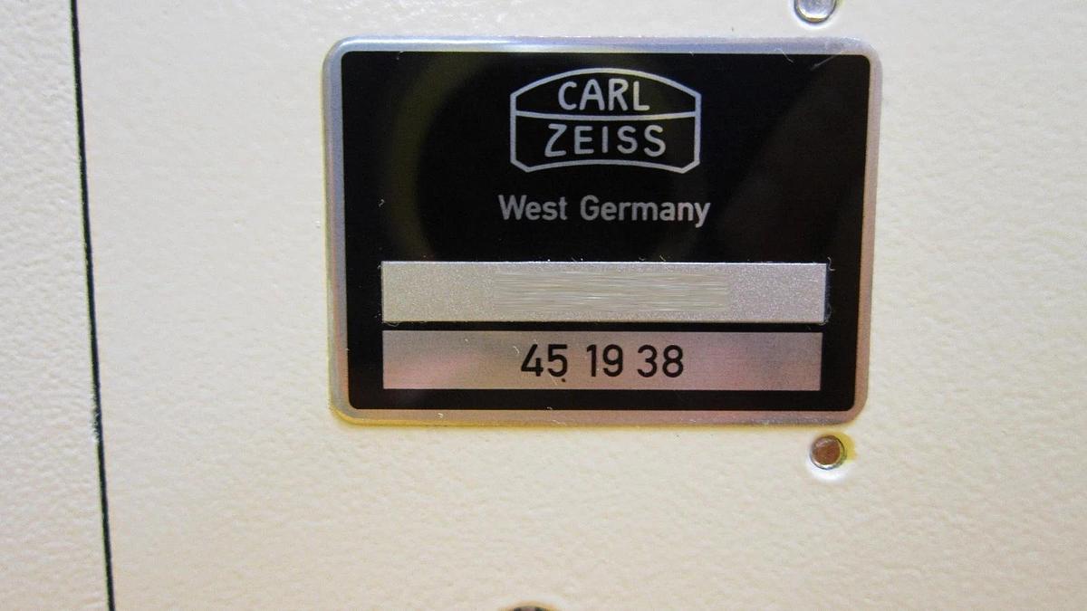 Used Carl Zeiss 45 19 38 Electronic Microscope Camera Head 451938 Working Surplus