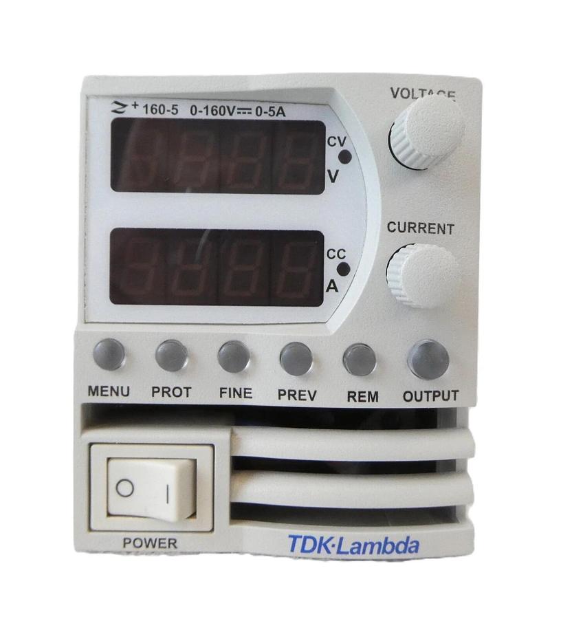 Used TDK-Lambda Z160-5/CS Programmable DC Power Supply 0-160V 0-5A Working Surplus