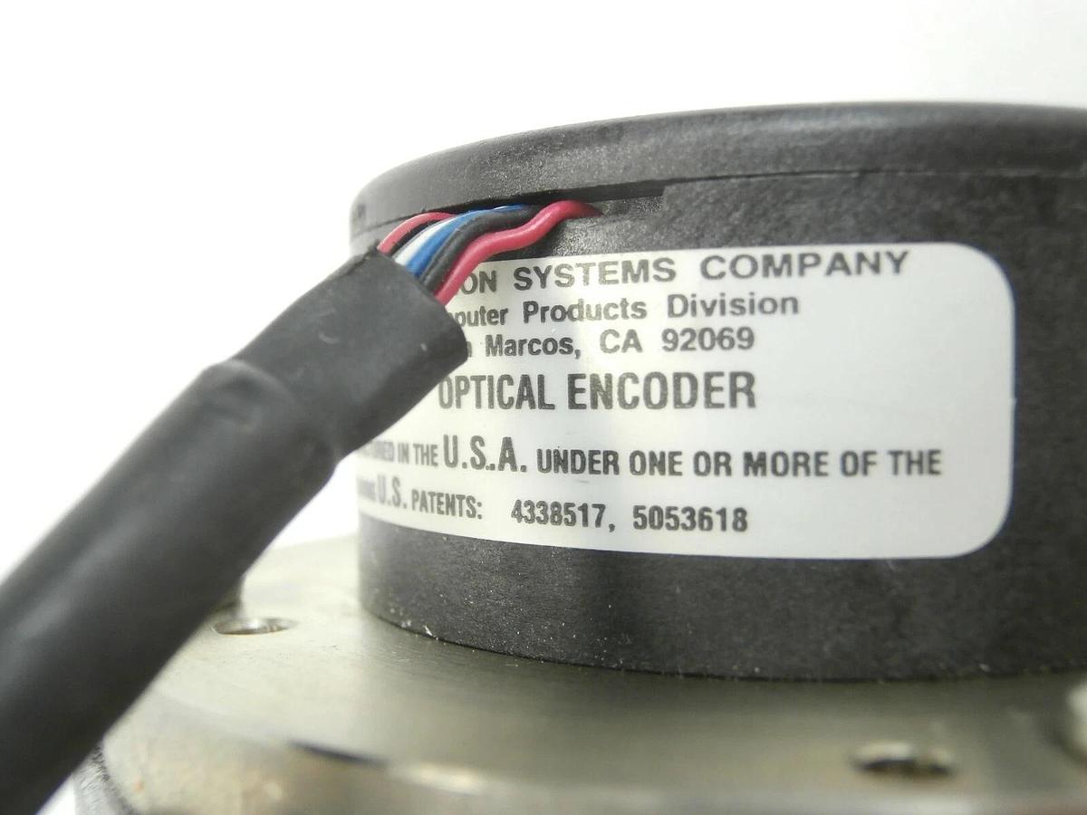 Used American Precision Industries E1000-375 Motor 9429 with Optical Encoder Working