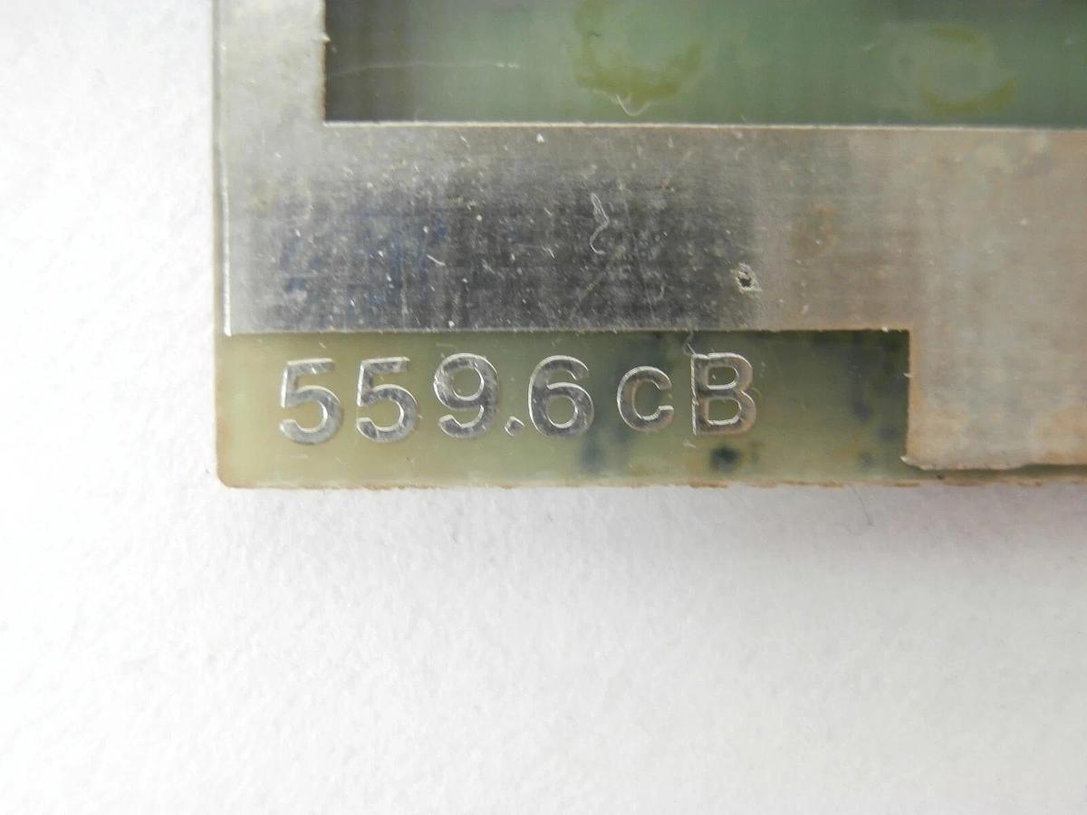 Used Karl Suss 455-60-6 PCB Card 559.6cA MJB 55 Wafer Mask Aligner Working Surplus
