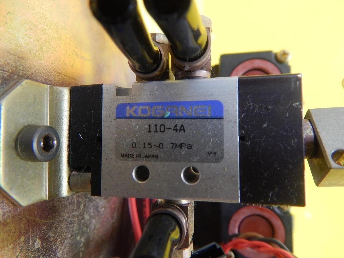 Used Nikon Pneumatic Manifold Koganei HM7F-9W V100E1 OPTISTATION 3 Used Working