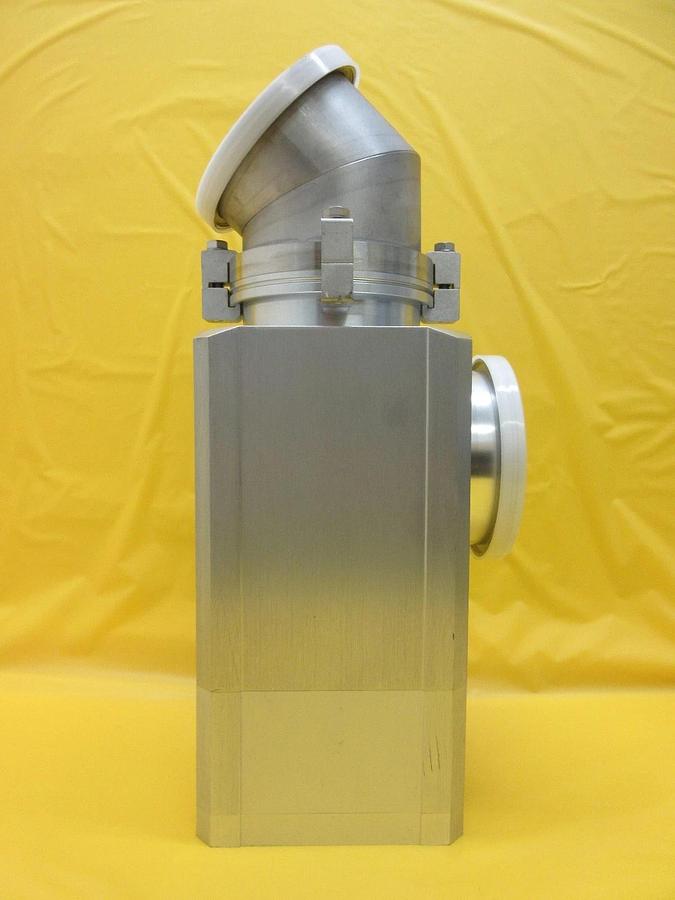 Used SMC XLD-100D-X862 Pneumatic High Vacuum Angle Valve ISO100 Used Working