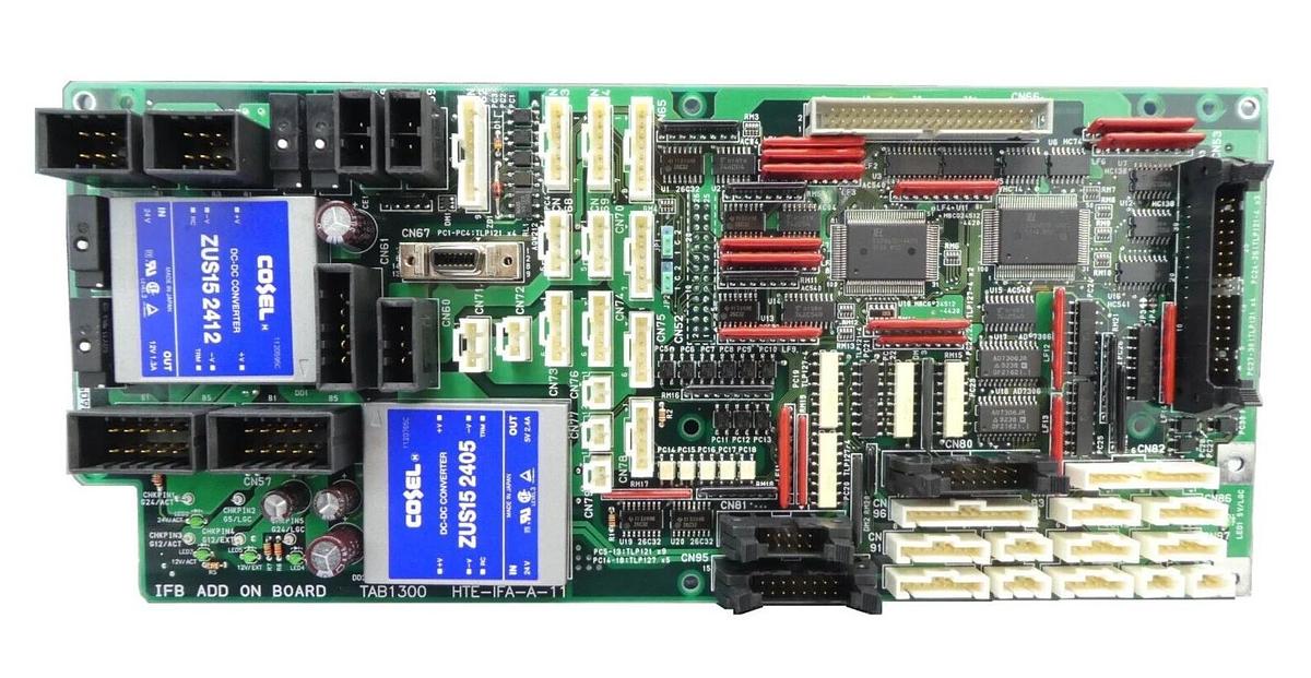 Used TEL Tokyo Electron HTE-IFA-A-11 IFB Add-On Board PCB TAB1300 Working Surplus