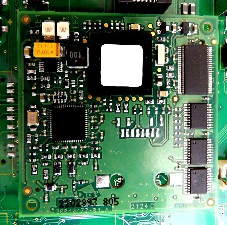 Used Edwards D37900205 ISS D Interface PCB Board Assembly Working Surplus