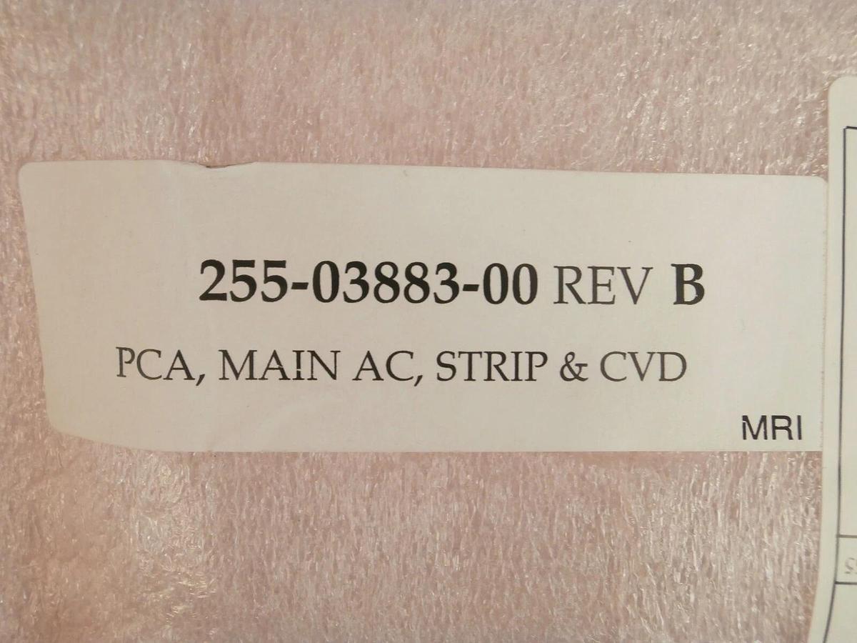 Mattson Technology 255-03883-00 Main AC Strip and CVD Relay PCB New Surplus