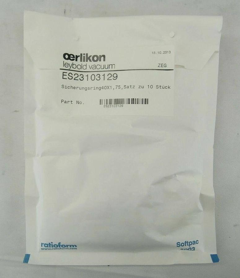 Oerlikon Leybold 13750 Exhaust Silencer Kit Reseller Lot of 2 New Surplus