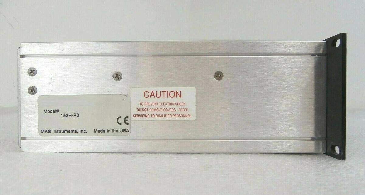 Used MKS Instruments 152H-P0 Automatic Pressure Controller No AC Fuse Panel As-Is