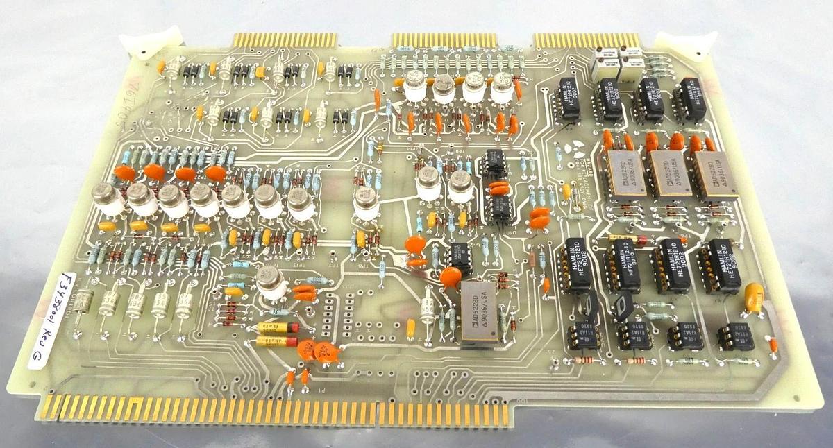 Used Varian D-F3438001 HV Control PCB Card D-F3439001 Working Surplus