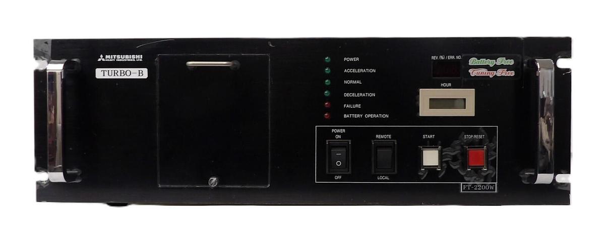 Used FTI-2200W-T6 Mitsubishi Turbomolecular Pump Controller FT-2200W Working