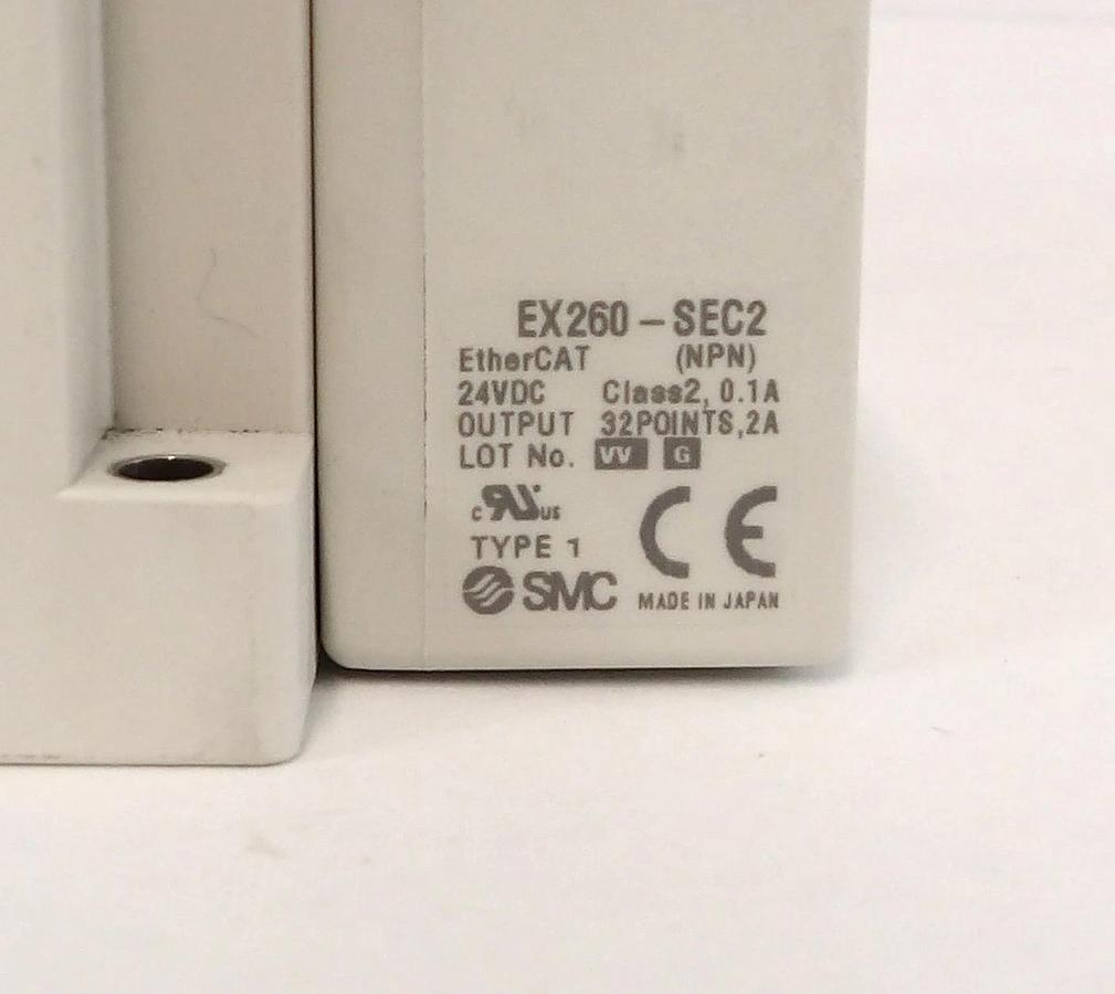 Used SMC EX260-SEC2 16-Port Pneumatic Manifold Lot of 4 Working