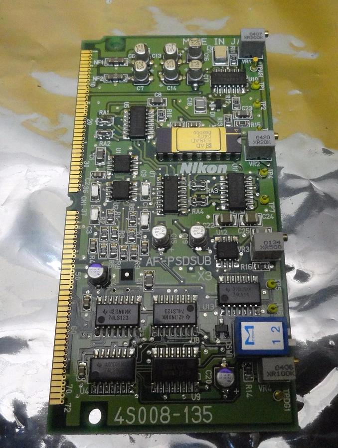 Used Nikon Precision 4S008-135 Relay Data Card PCB AF-PSDSUB-X3 NSR Working