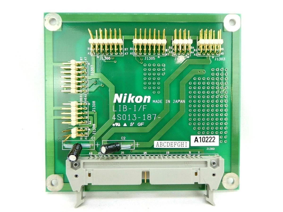 Used Nikon 4S013-187 RL-BCRHT Right Interface Board PCB Nikon NSR System Working