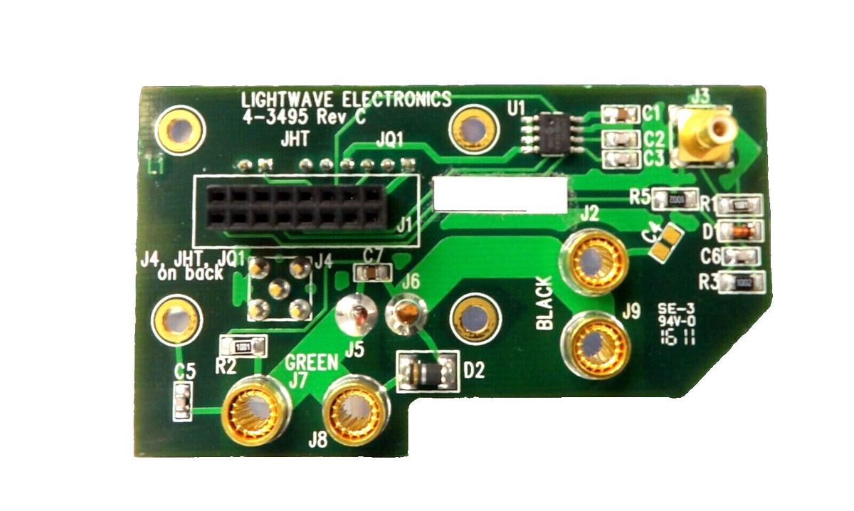 Used Lightwave Electronics JDSU 4-3495 Interface PCB Assembly M210-HD-V10 Working