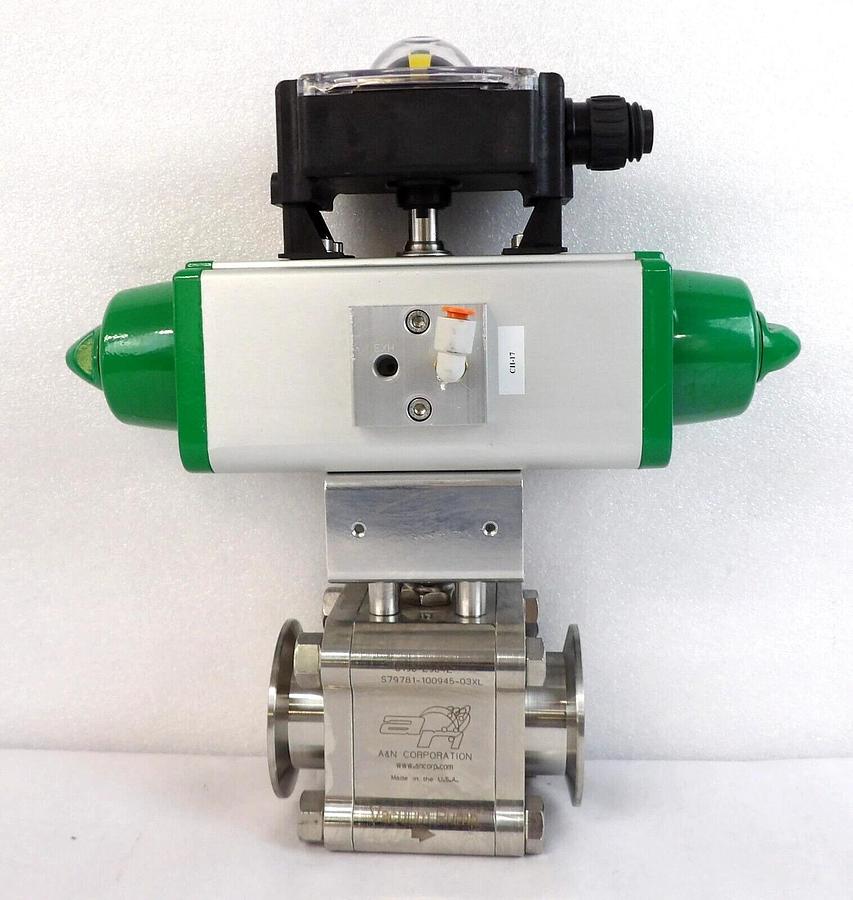 Used A&N Corporation GS53-F05F07-HT Vacuum Pump Actuator AMAT 0190-29042 Working
