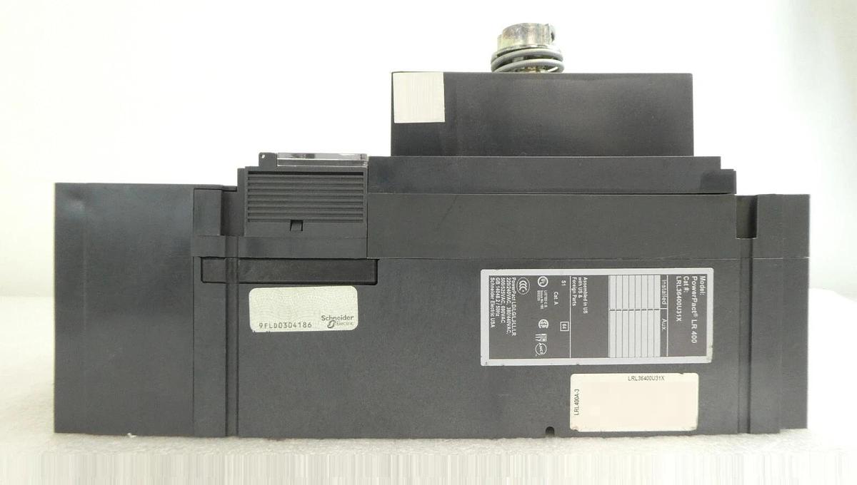 Used Schneider Electric LRL36400U31X Circuit Breaker PowerPact LR400 Working Surplus