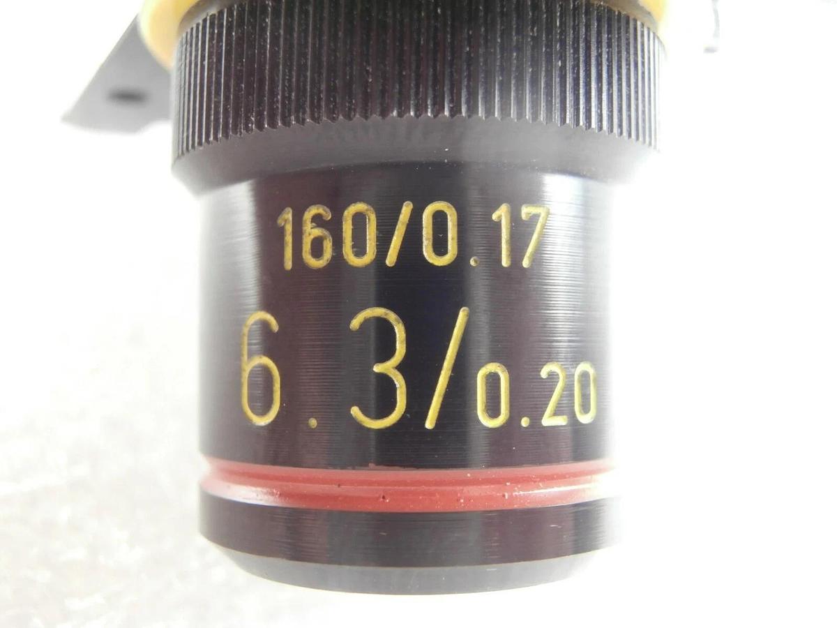 Used Nova Measuring Instruments Objective Block Melles Griot 160/0.17 NovaScan Spare