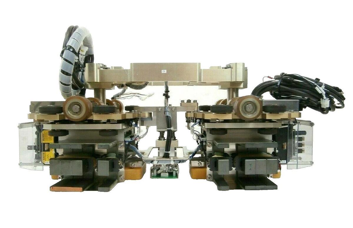 Used Asyst Shinko VHT5-1-1 OHV Overhead Vehicle FOUP Transport Drive Assembly Working