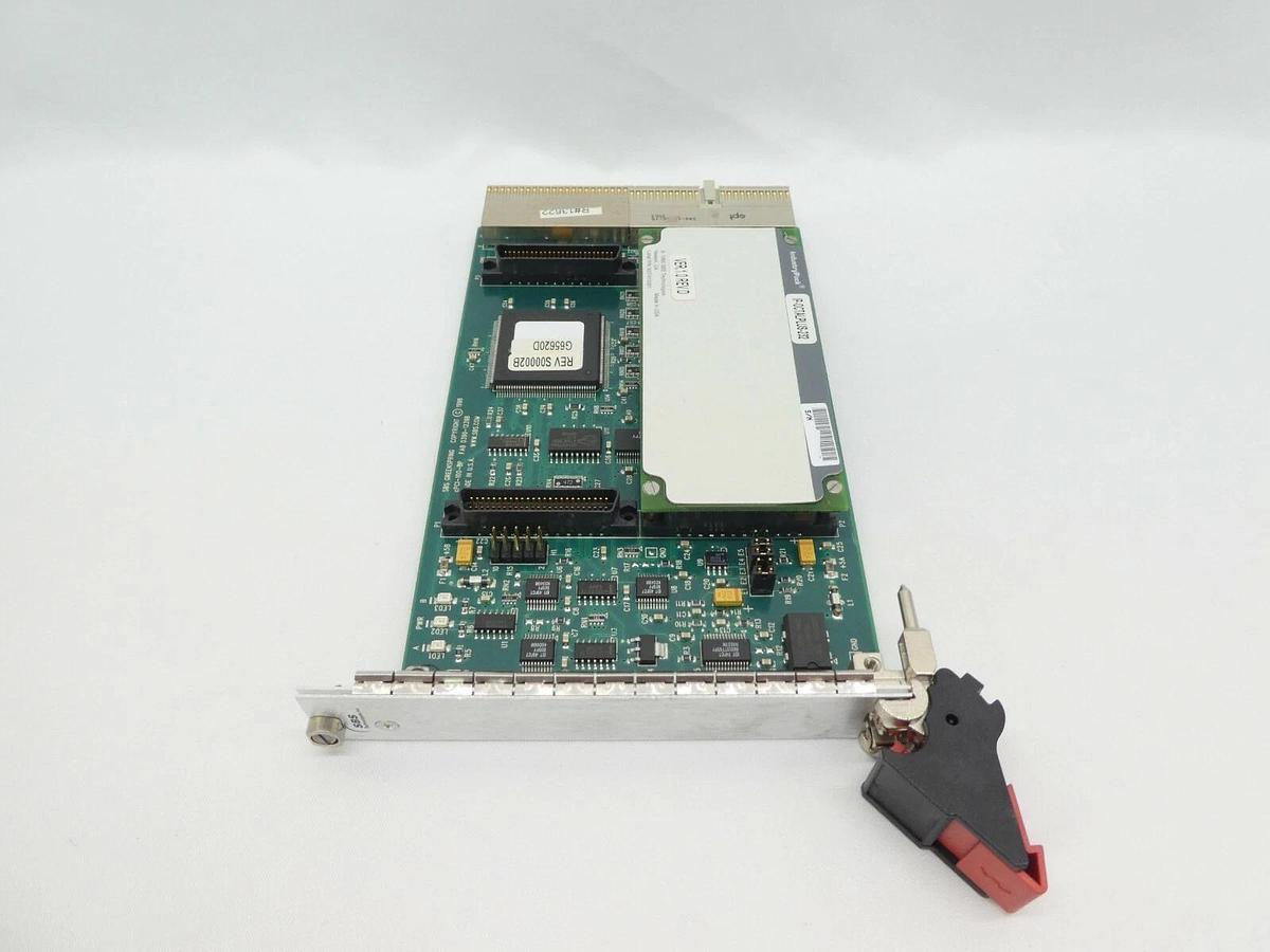 Used SBS cPCI-100-BP Single Industry Pack Carrier PCB Card Ver. 1.0 Rev. D Working