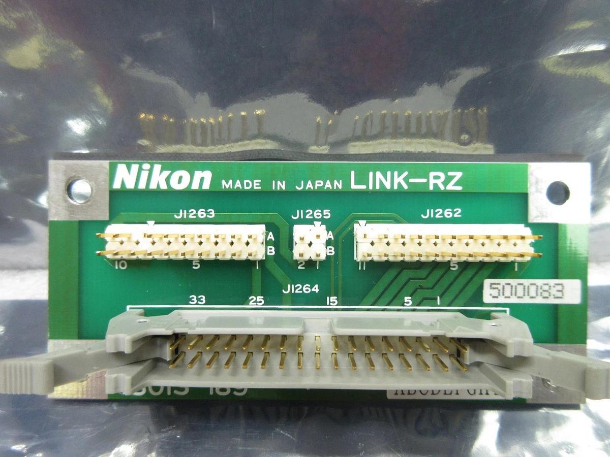 Used Nikon 4S013-189 Link Interface Board PCB LINK-RZ NSR-S204B System Used Working