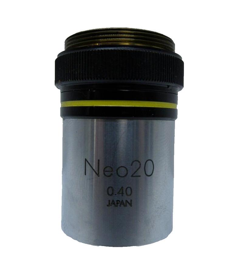 Used Olympus Microscopy Neo20 Microscope Objective 0.40 Working Surplus