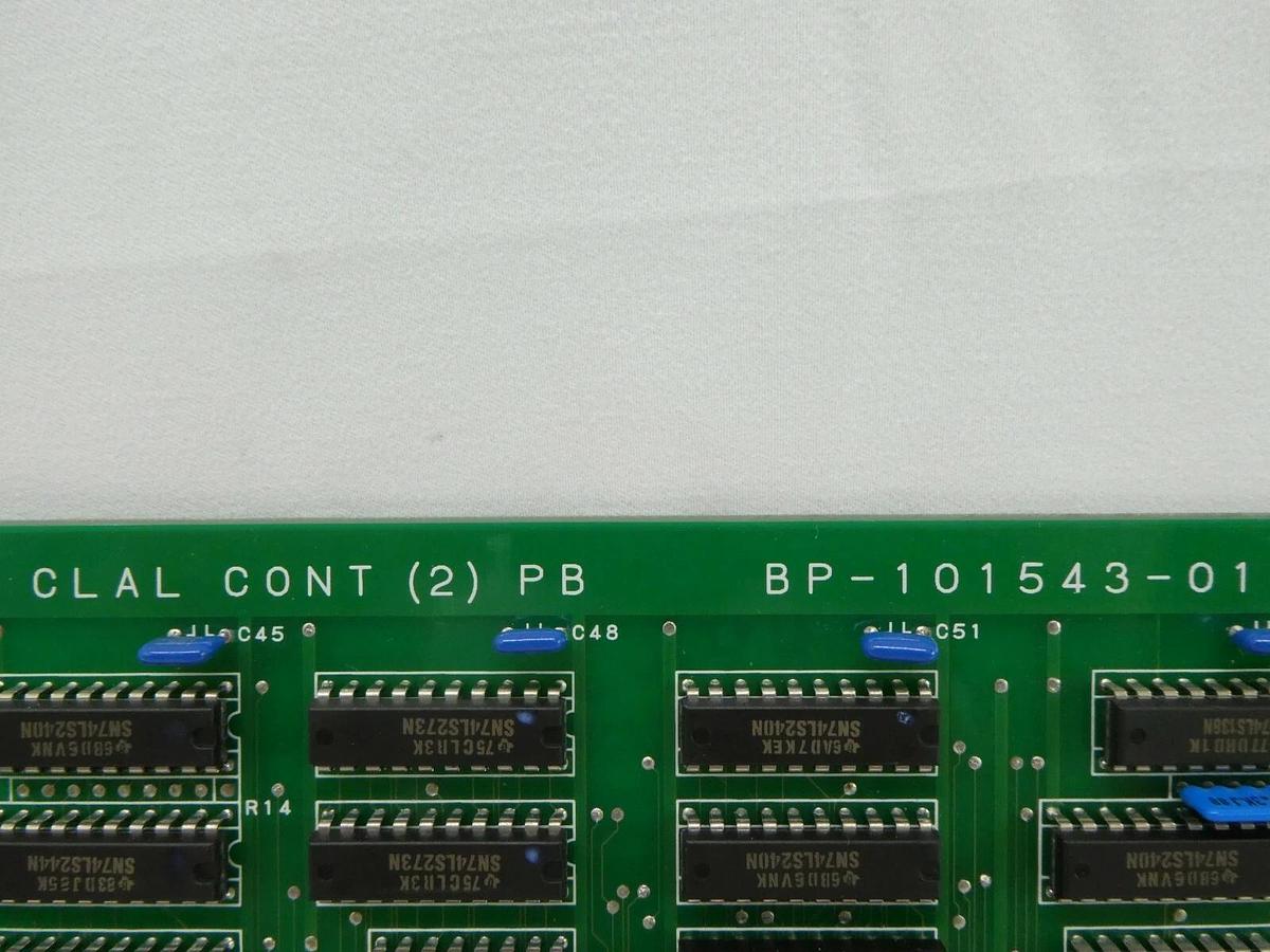 Used JEOL BP101543-01 CLAL CONT(2) PB PCB Card JWS-2000 SEM System Working Spare