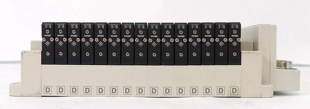 Used SMC 0190-54289 15-Port Pneumatic Manifold AMAT Working