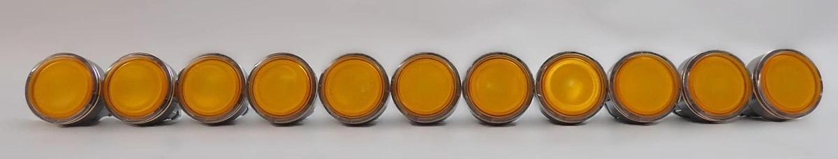 Used Schneider Electric XB4BW35B5 LED 22mm Push Button Switch Lot of 12 Working