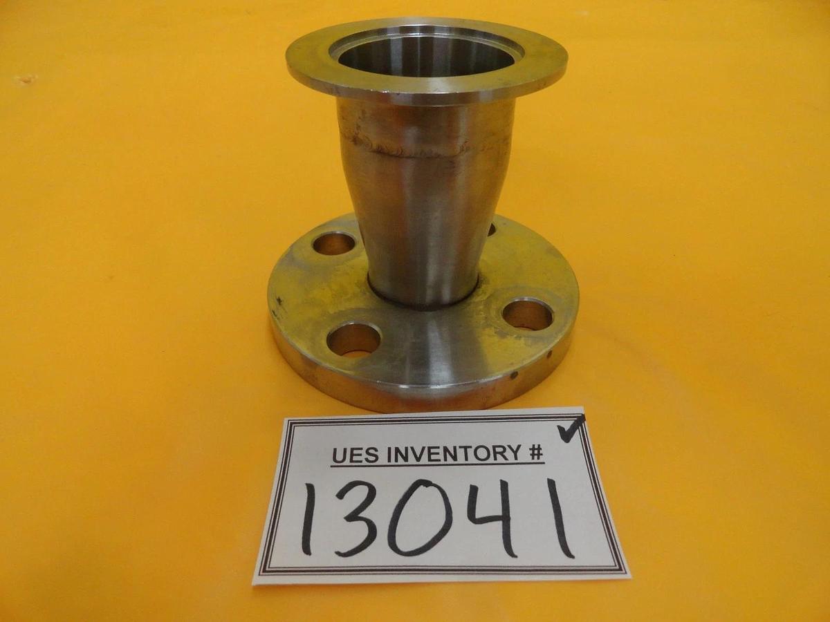 Used MDC Vacuum Products Conical Reducer Nipple Adapter 100ASA to NW50 Used Working