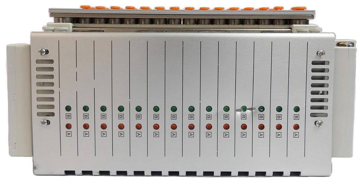 Used SMC 4060-01257 14-Port Pneumatic Manifold Module Working Surplus