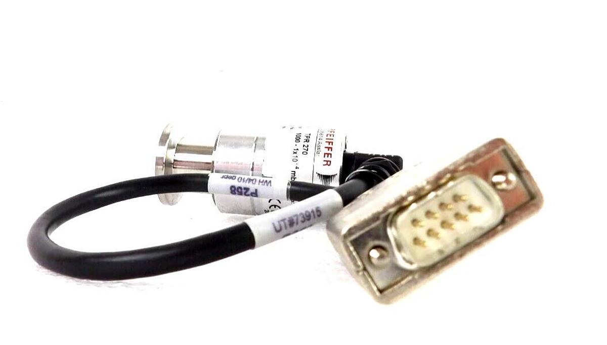 Used Pfeiffer Vacuum TPR 270 Compact Vacuum Gauge Reseller Lot of 3 Working Spare