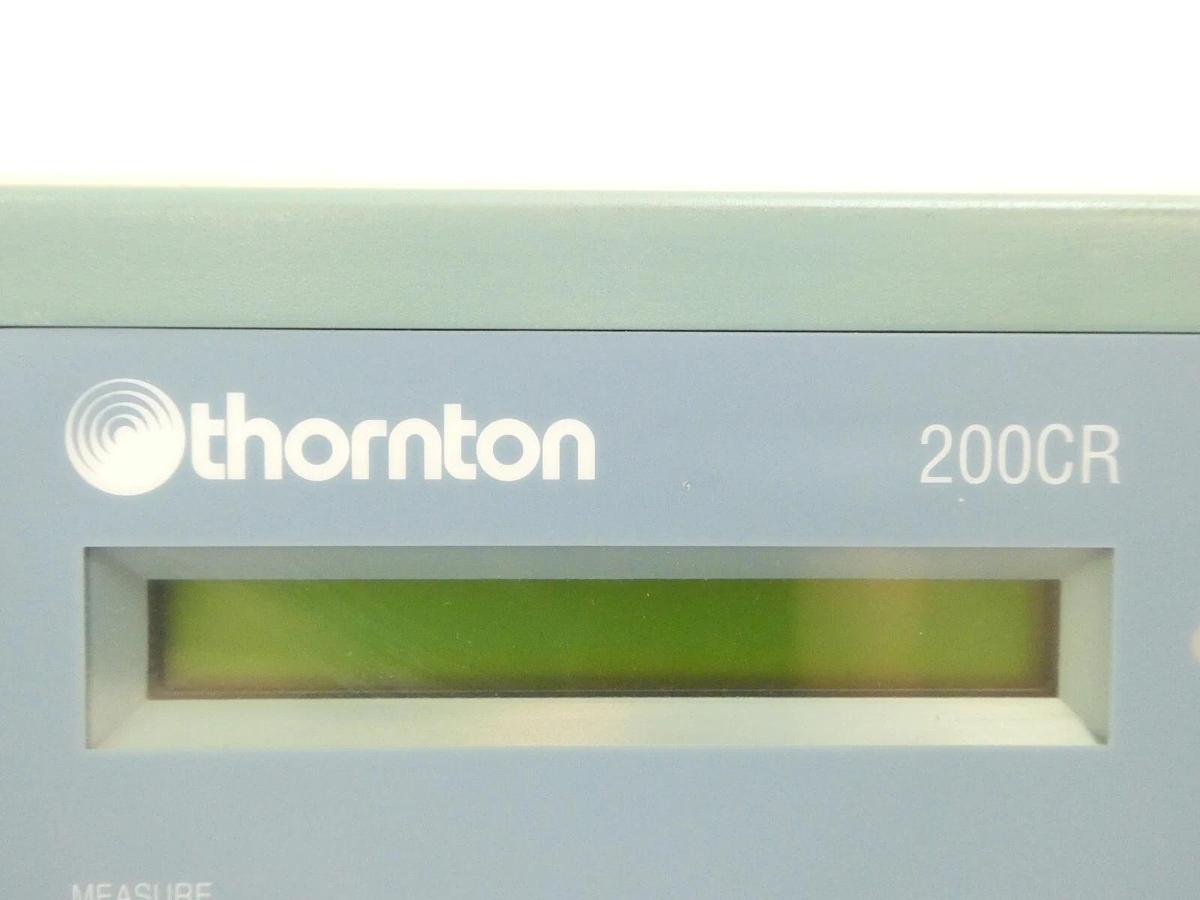 Used Thornton 6220-1 Conductivity/Resistivity Meter 200CR Working Surplus