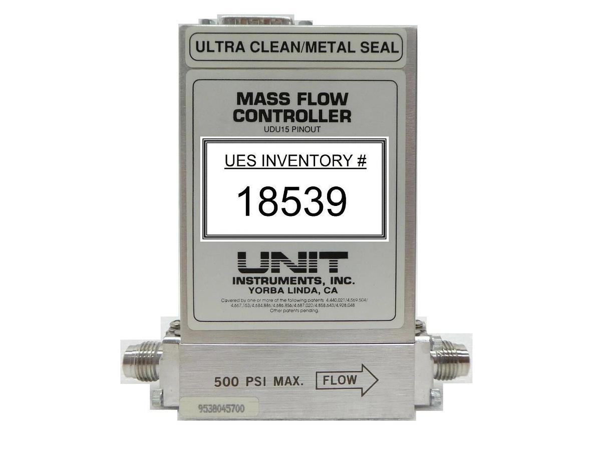 Used UNIT Instruments UFC-8160 Mass Flow Controller MFC 1 SLM N2 Missing Screws Spare